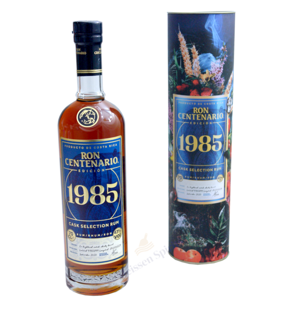 Centenario Edicion 1985 | Cask Selection Rum | 43% vol